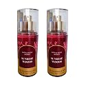 Bath & Body Works Mini Travel Size Fine Fragrance Mists, 2.5oz Each, Set of 2 (Sunrise Woods) Beauty & Personal Care Bath & Body Works