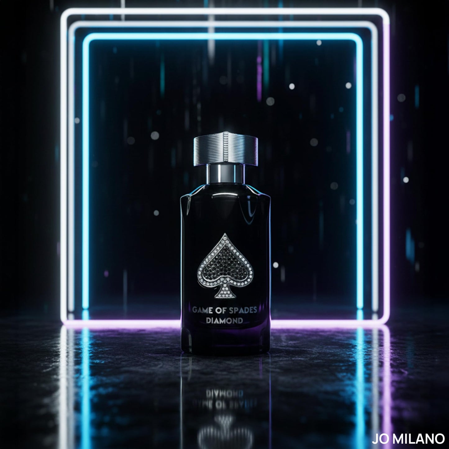 Jo Milano Game of Spades Diamond Parfum Spray | 3.4 oz (100ml) | Vanilla, Fruity, Amber, Sweet, Musky Scent | Long Lasting Fragrance for Men and Women Beauty & Personal Care Jo Milano