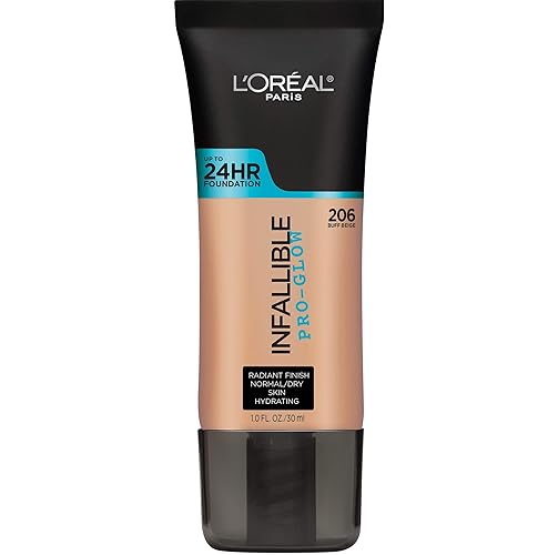 L'Oreal Paris Makeup Infallible Up to 24HR Pro-Glow Foundation, Buff Beige, 1 fl oz. Beauty & Personal Care L'Oreal Paris