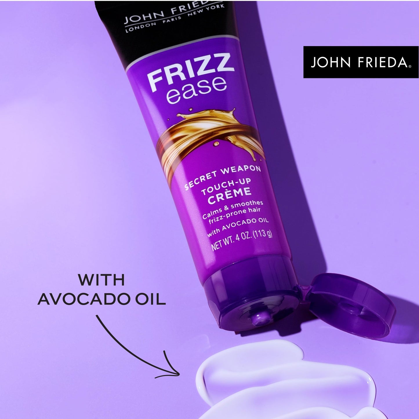 Frizz Ease Secret Weapon Flawless Finishing Creme by John Frieda for Unisex - 4 oz Cream Beauty & Personal Care John Frieda