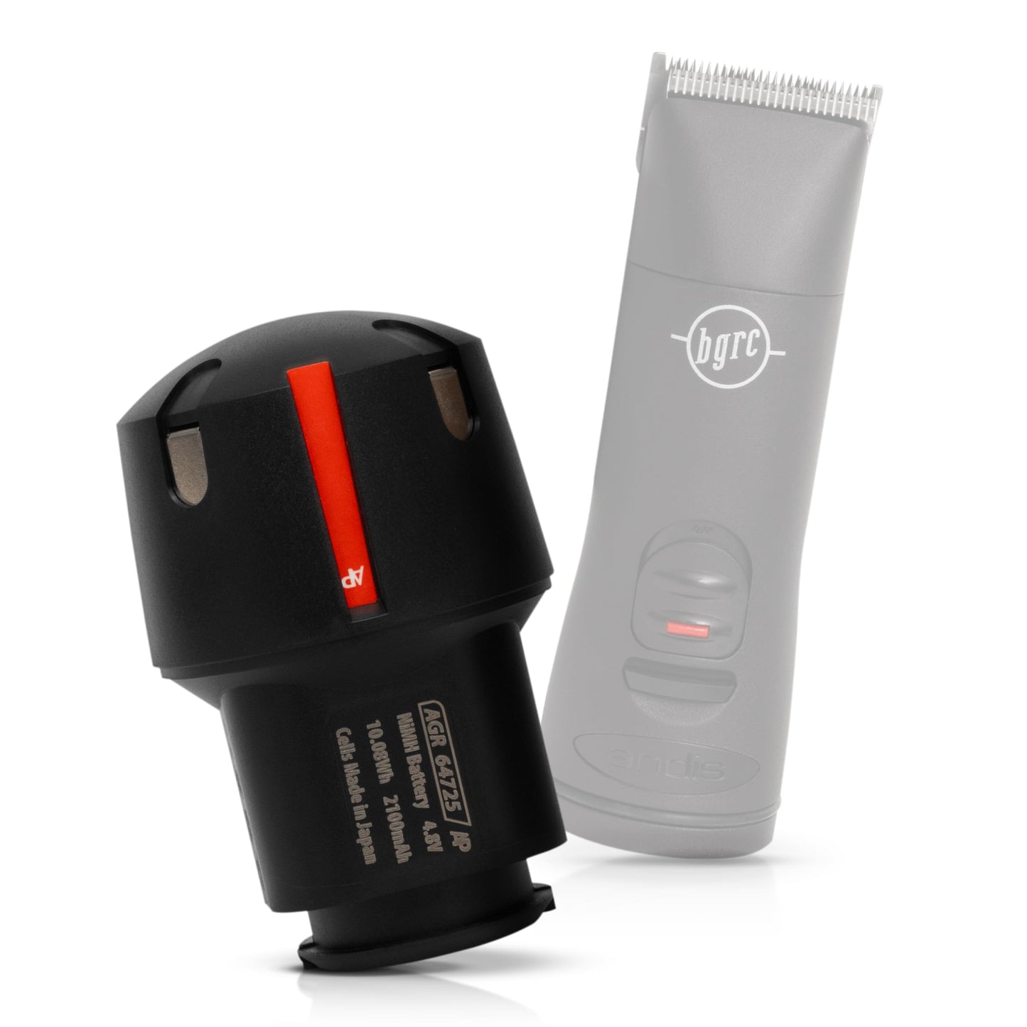 High-Capacity Replacement Battery for Andis PowerGroom AGR and BGR Clippers. NiMH, 2100mAh, Japanese Cells. Compatible with Andis Cordless Clippers Beauty and Personal Care Artisan Power