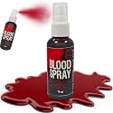 Fake Blood Spray,2.46 oz Fake Blood Makeup,Halloween Liquid Fake Blood Washable Splatter SFX Makeup Kit,Suitable for Clothes Zombie Vampire Halloween Beauty & Personal Care LZYLLS