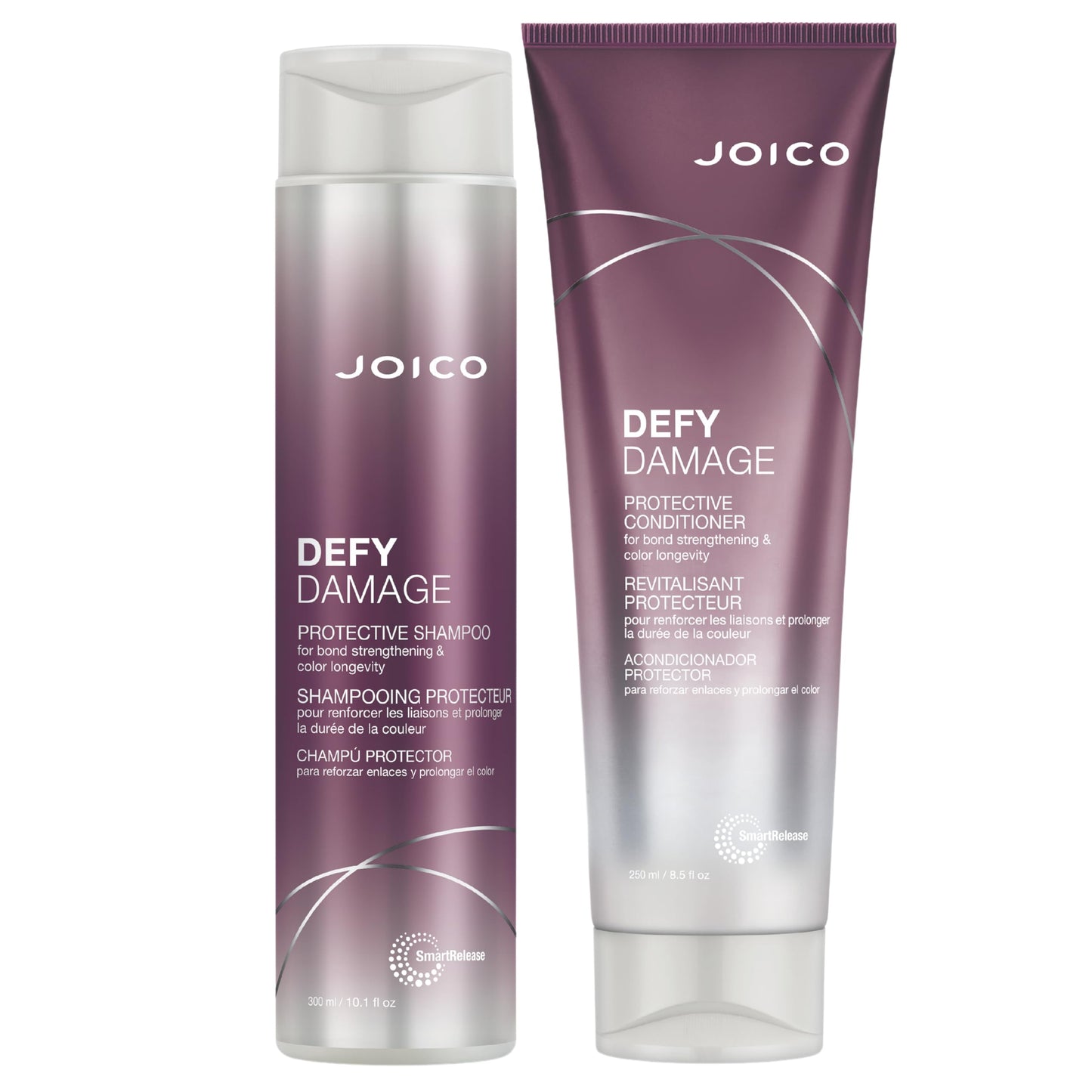 Joico Defy Damage Protective Shampoo & Conditioner Set | Preserve Hair Color | For Bond Strengthening & Color Longevity Beauty & Personal Care Joico