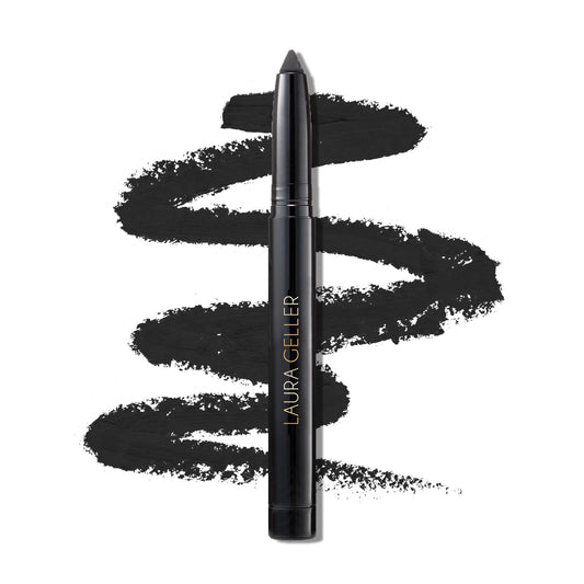 LAURA GELLER NEW YORK Kajal Longwear Kohl Eyeliner Pencil - Soft Black - Smooth, Blendable Application, Long-Wearing, Non-Creasing - Infused Beauty and Personal Care LAURA GELLER NEW YORK Default Title