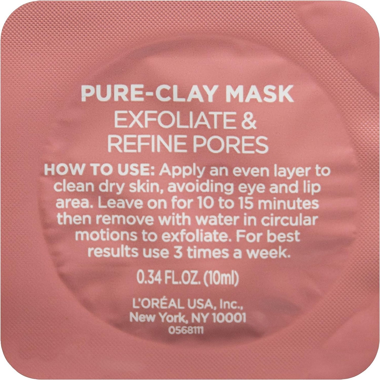 L'Oréal Paris Skincare Pure-Clay Face Mask Trial Size Set, Includes 3 Different Face Masks Made With Charcoal, Red Algae and Eucalyptus, Set Beauty & Personal Care L'Oreal Paris