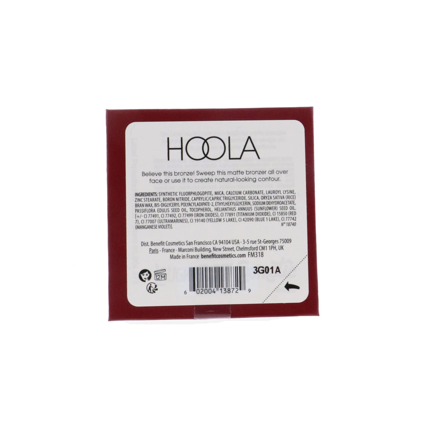 Benefit Cosmetics Hoola Bronzer Hoola Beauty & Personal Care Benefit