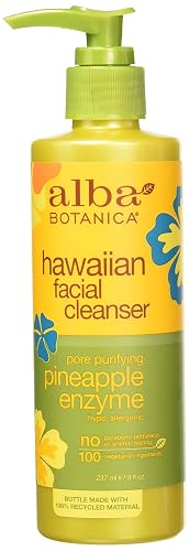 Alba Botanical Facial Cleanser Pineapple Enzyme, 8 Ounce (Pack of 6) Beauty & Personal Care Alba Botanica