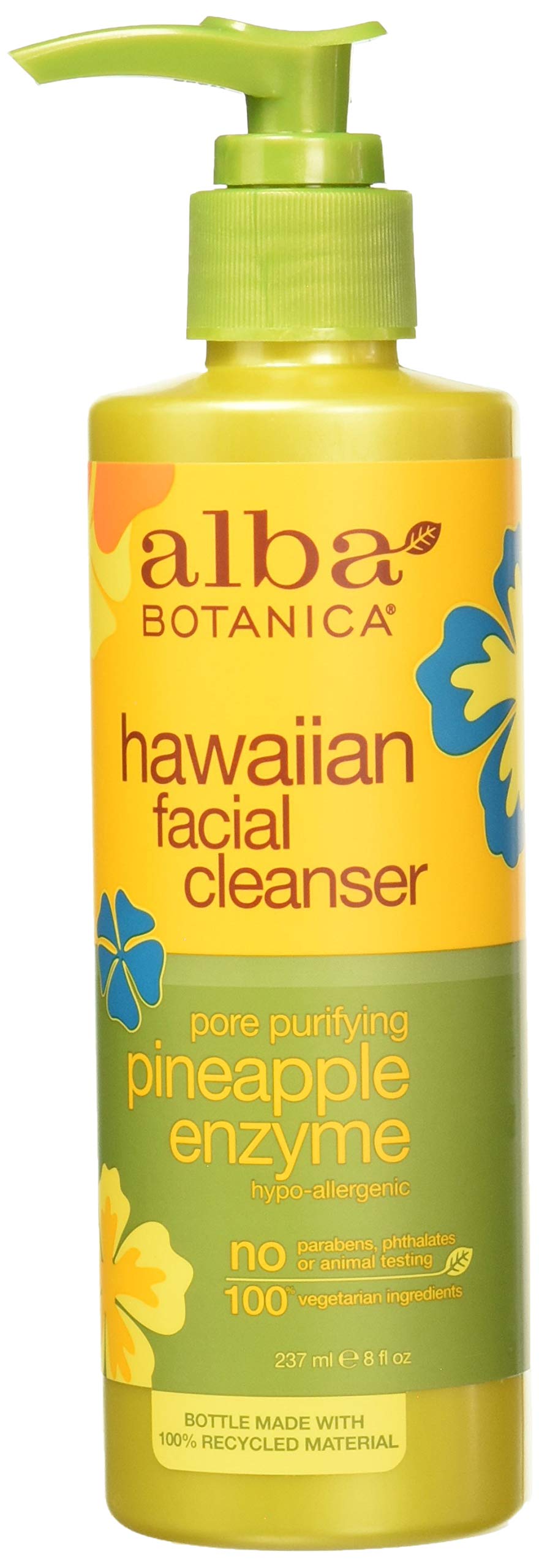 Alba Botanical Facial Cleanser Pineapple Enzyme, 8 Ounce (Pack of 6) Beauty & Personal Care Alba Botanica