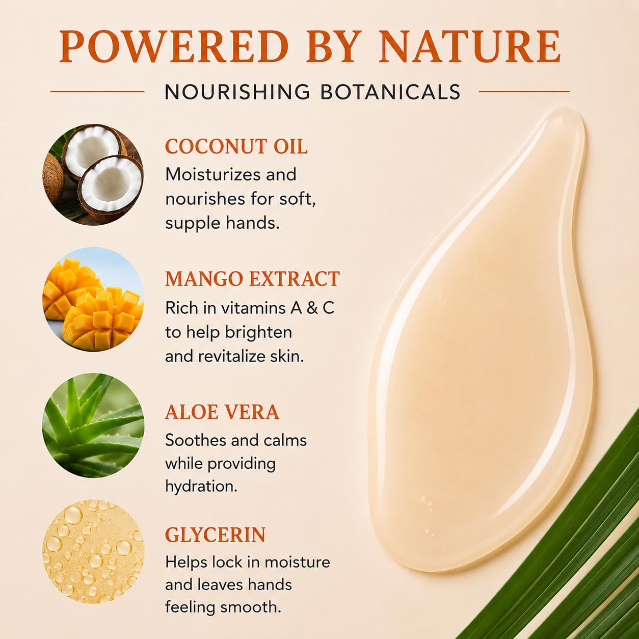 Ginger Lily Farms Botanicals Conditioning Liquid Hand Soap, Coco Mango, 100% Vegan & Cruelty-Free, Coconut Mango Scent, 16.9 Fl Oz Beauty & Personal Care Ginger Lily Farms