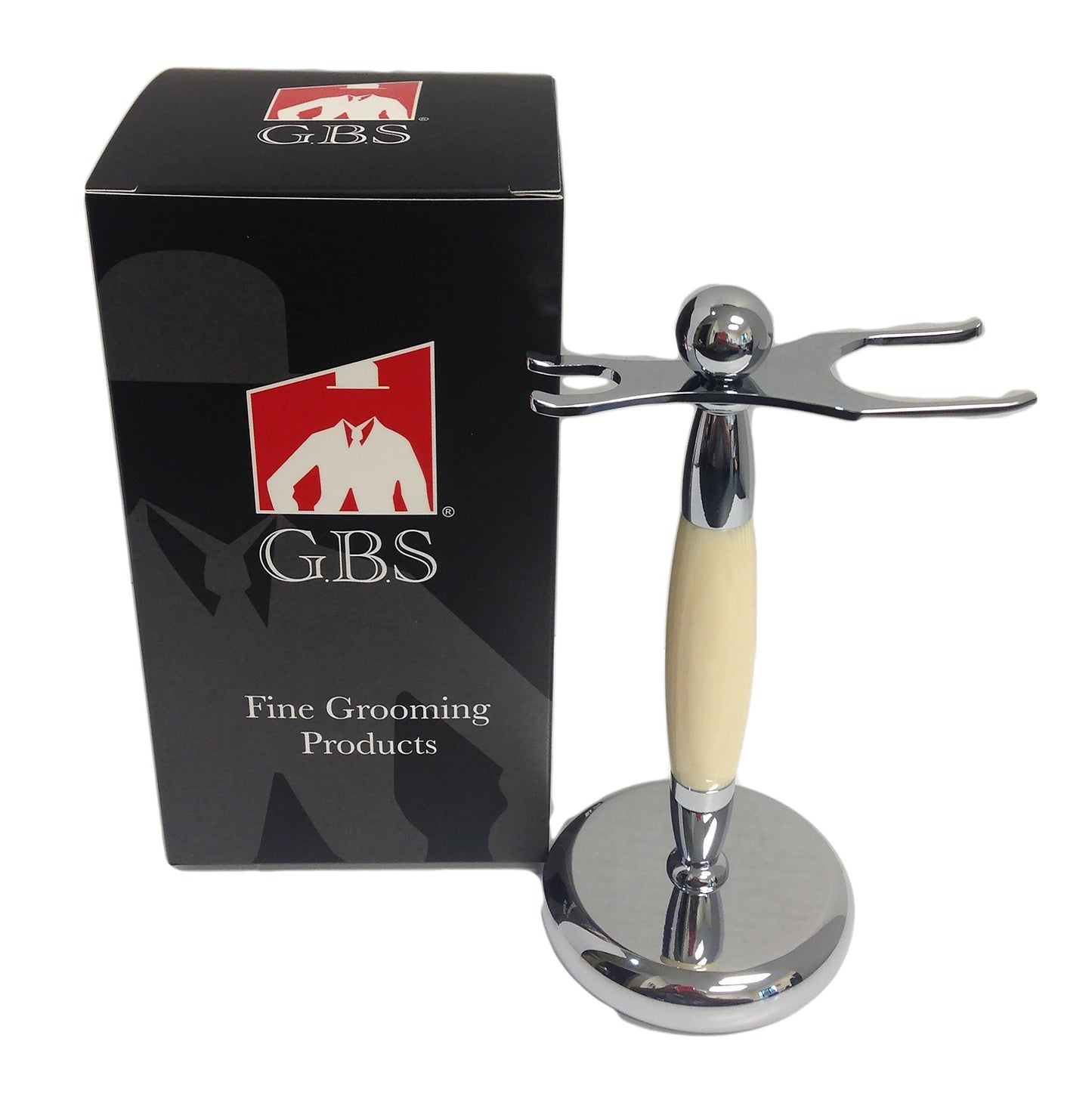 G.B.S Dual Stand for Razor and Brush Professional Deluxe Stand, Ivory Beauty and Personal Care G.B.S