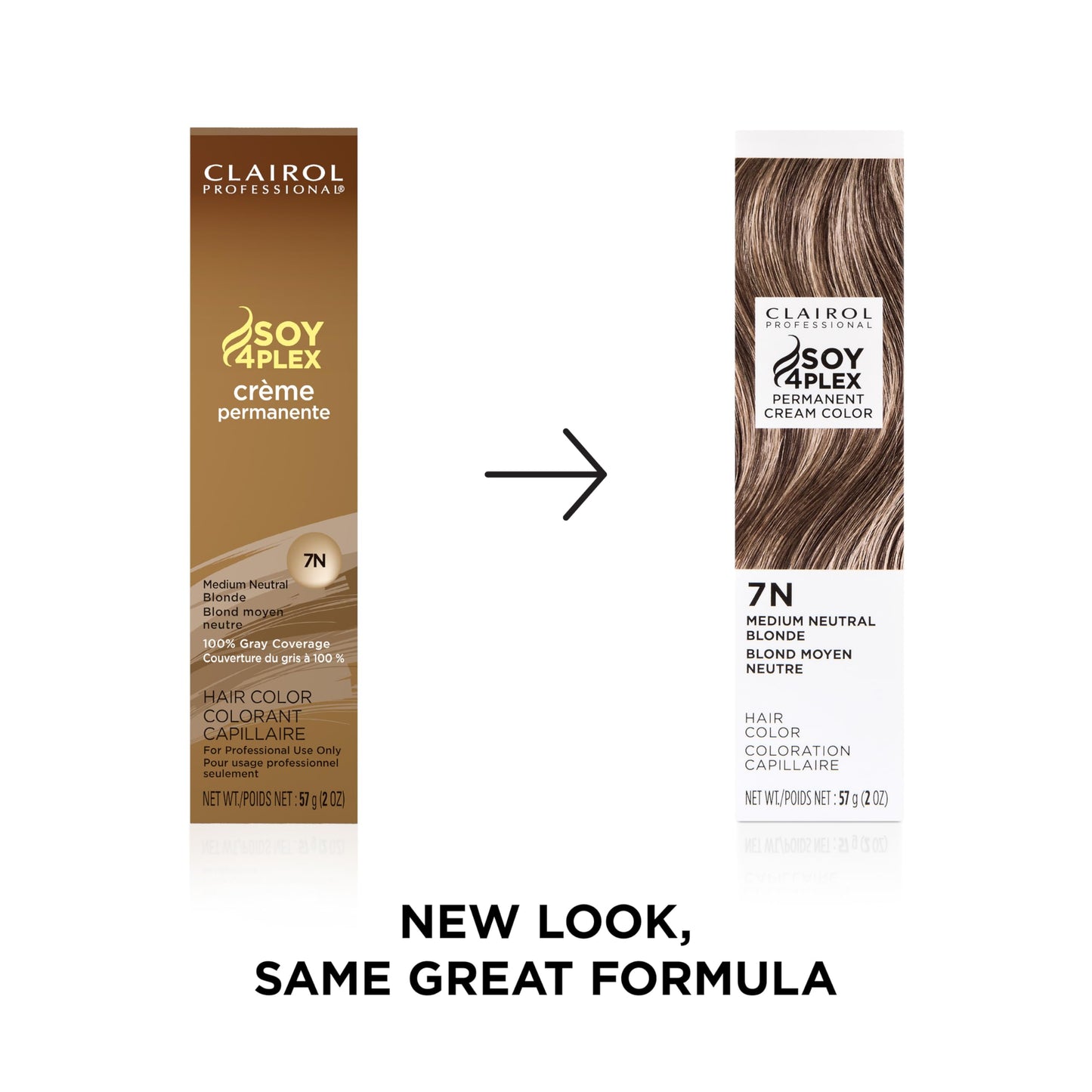 Clairol Professional Crème Permanente, 7n Med Neutral Blonde, 2 oz. - Packaging May Vary Beauty & Personal Care Clairol Professional