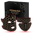 Yahi Red Light Therapy Mask for Face & Neck, 7-in-1 LED Light Therapy Mask with 850nm NIR, Lightweight Portable for Home & Travel, Rechargeable Beauty & Personal Care Yahi