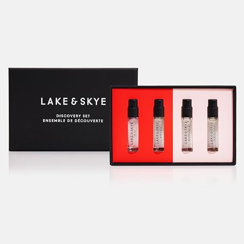 Lake & Skye 4 Piece Discovery Set 4.0 - Includes 11 11, Apaaray, Midnight 07, and Santal Gray Beauty & Personal Care Lake & Skye