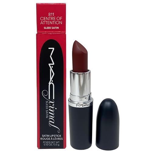 MAC M·A·C Cosmetics M·A·Cximal Sleek Satin Lipstick - 811 Centre Of Attention (0.12 oz / 3.5 g) Beauty & Personal Care MAC