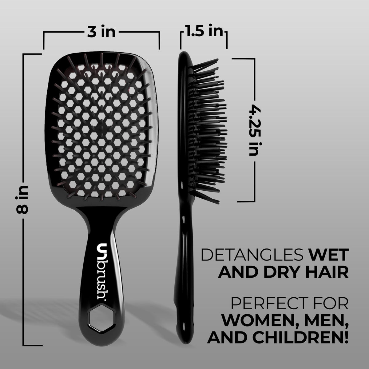 FHI Heat UNbrush Detangling Brush for Wet & Dry Hair