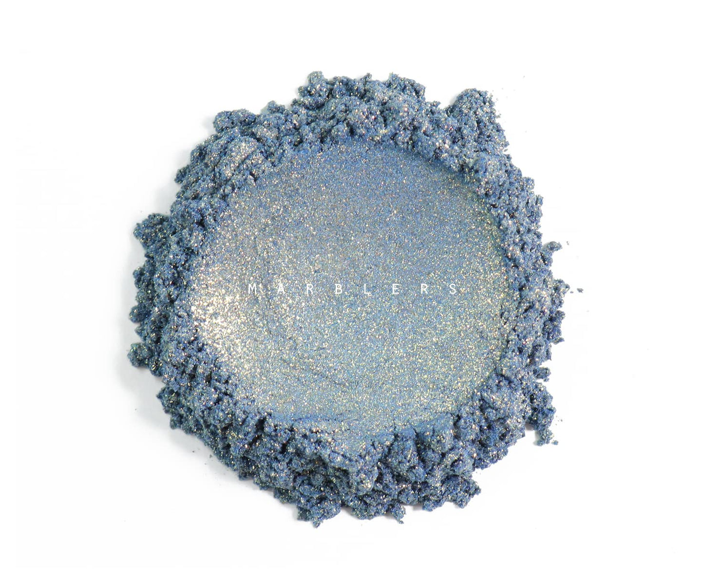 MARBLERS Chunky Natural Mica Powder [Magic Lake Pearl] 0.11oz (3g) | Highly Pigmented | Non-Toxic, Vegan, Cruelty-Free | Eyeshadow, Body Butter, Nail Beauty & Personal Care MARBLERS