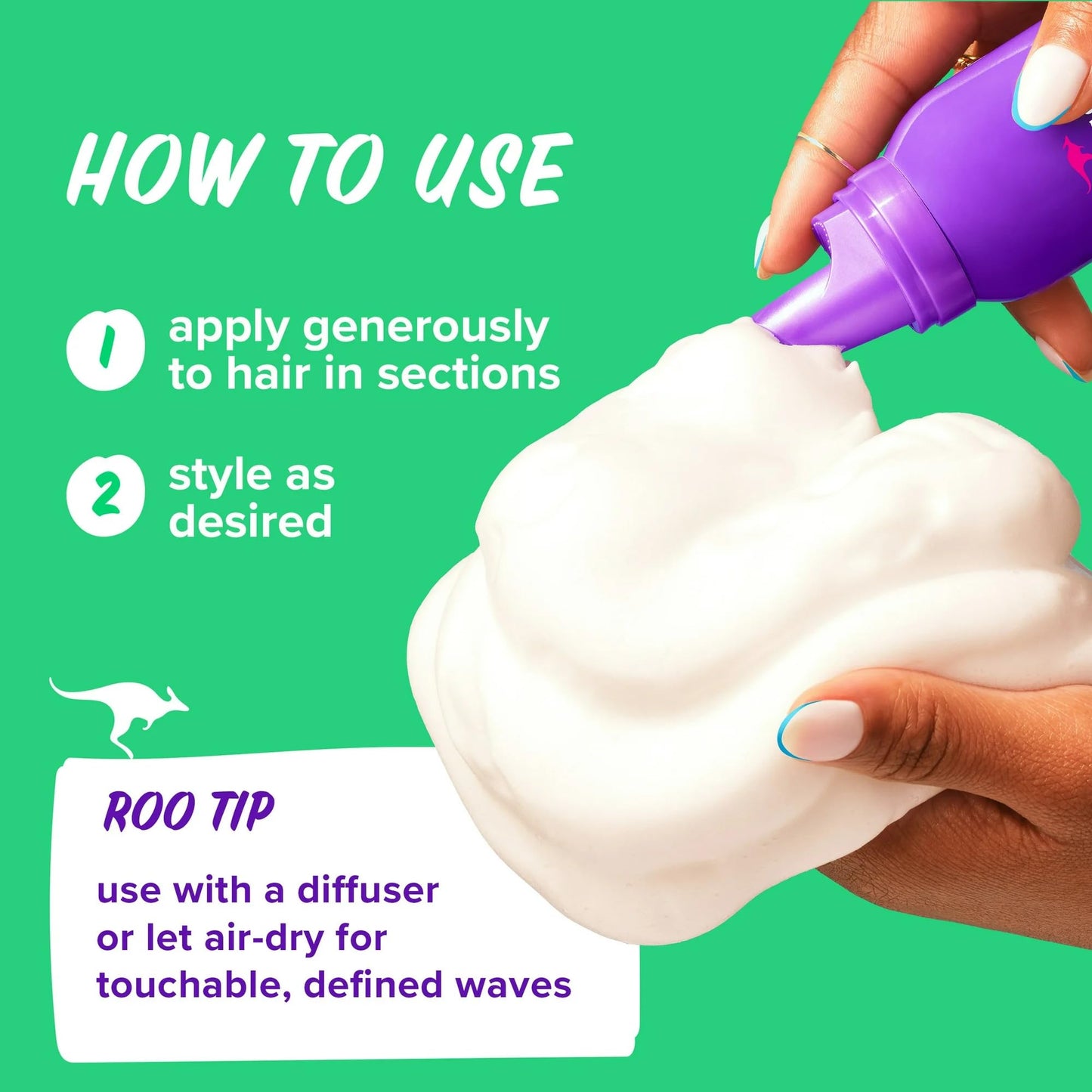 Aussie Miracle Waves Soft Wave Mousse with Hemp Seed Oil, Paraben Free, Sulfate Free, Unisex 6 oz. Beauty & Personal Care Aussie