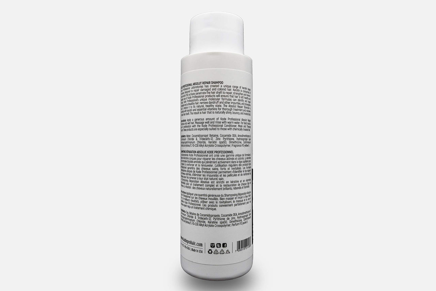 3PC Bundle: Kode Professional Absolut Repair Shampoo, Conditioner and 50ml Brilliant Serum (16oz Serum Kit) Beauty & Personal Care Belle of Hope Mara Ray