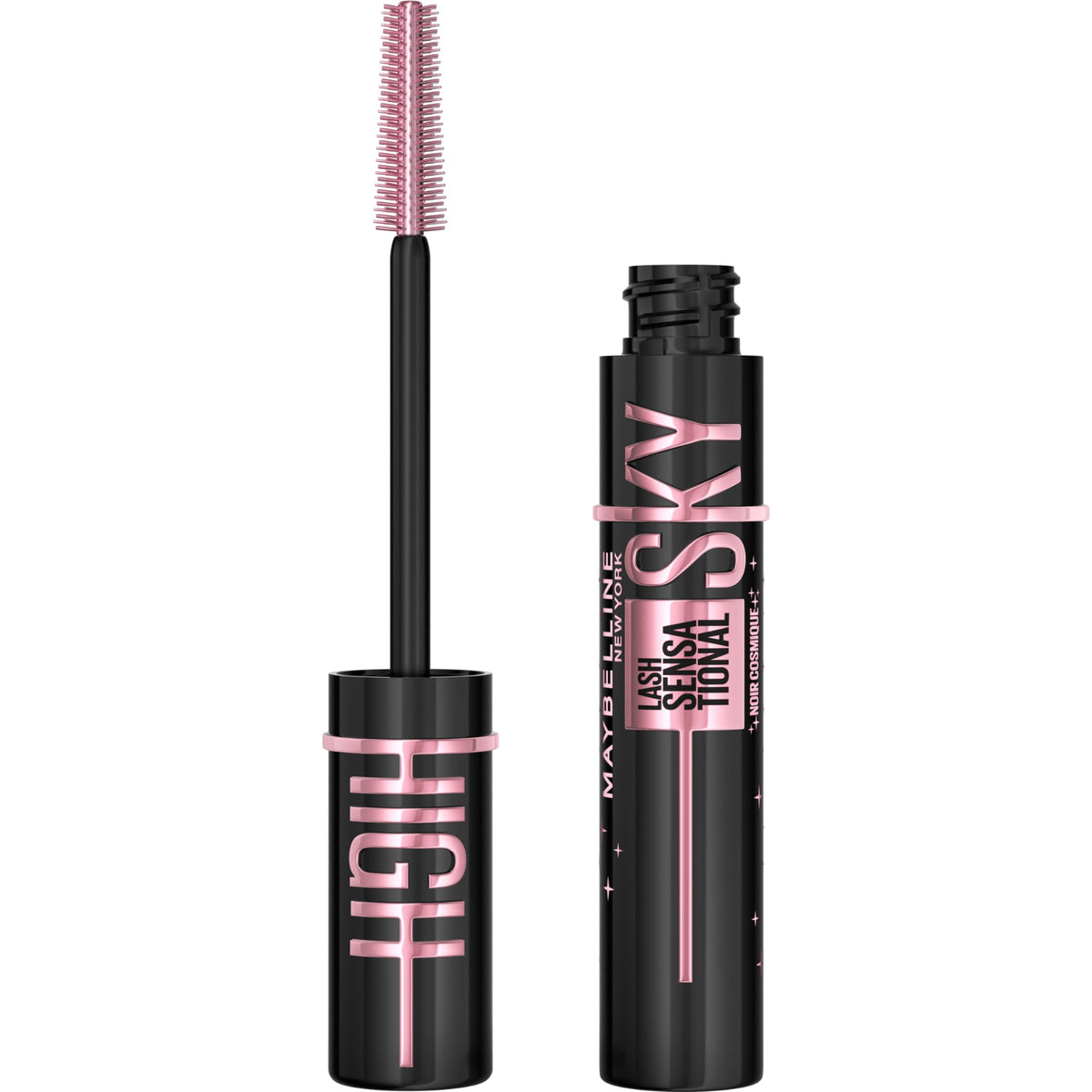 Maybelline Lash Sensational Sky High Washable Mascara Makeup, Volumizing, Lengthening, Defining, Curling, Multiplying, Buildable Formula, Cosmic