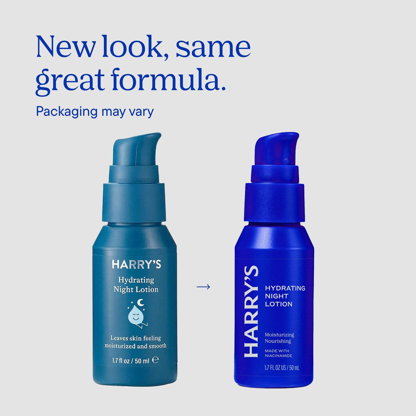 Harry's Hydrating Night Lotion, Night Moisturizer for Face, Lightweight 1.7 Fl Oz, 2 Pack Beauty & Personal Care Harry's