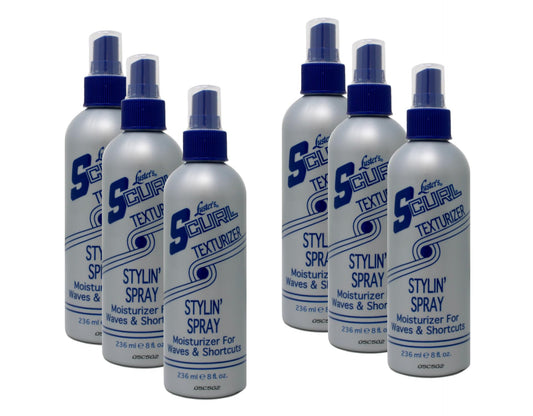 Lusters S-Curl Texturizing 8 Ounce Styling Spray Pump (235ml) (6 Pack) Beauty & Personal Care Luster's
