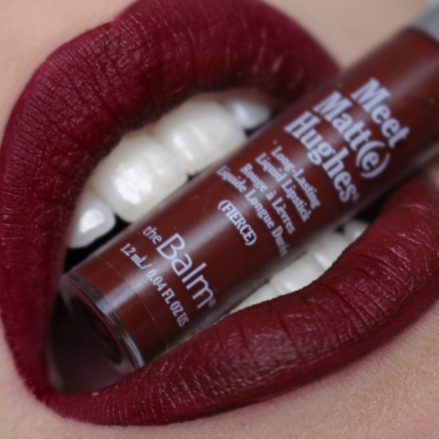 Meet Matte Hughes Long Lasting Liquid Lipstick - Fierce by the Balm for Women - 0.25 oz Lip Gloss Beauty & Personal Care theBalm