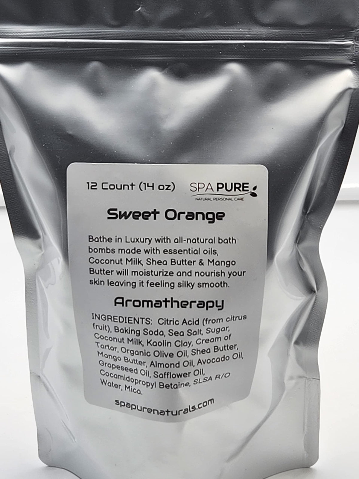 Essential Oil Bath Bombs - USA Made with Coconut Milk & Shea Butter - for a Luxurious at Home Spa Bath (12 Count) Pack of 1 (Sweet Orange) Beauty & Personal Care Spa Pure