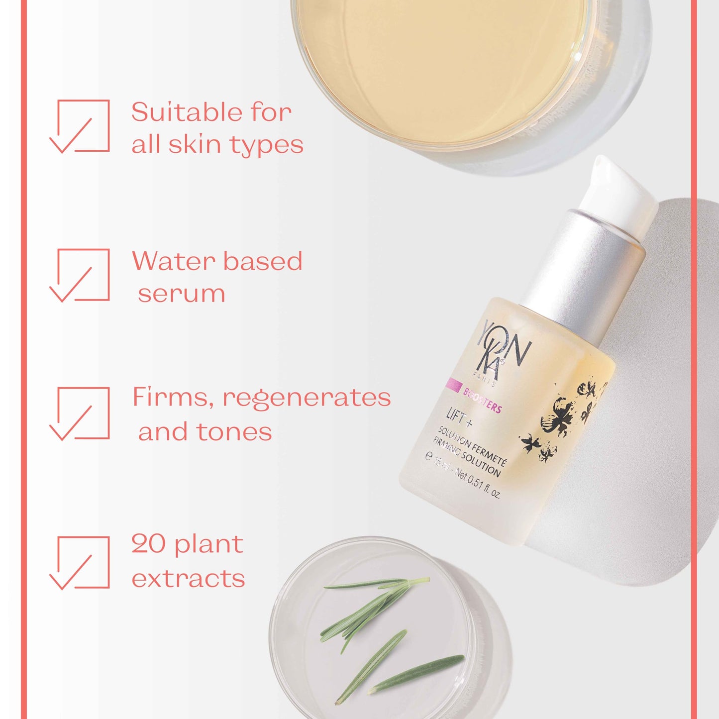 Yon-Ka Booster Lift Plus, Anti-Aging Firming Concentrate, 0.51 fl oz Beauty & Personal Care Yonka