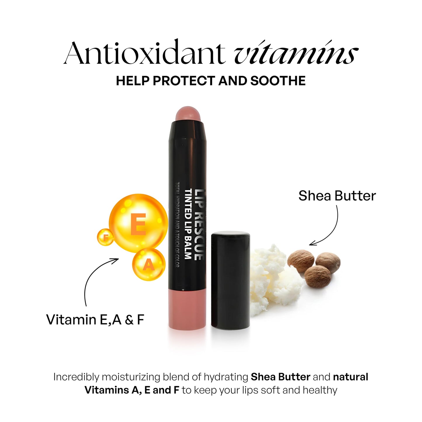 Sorme' Treatment Cosmetics Lip Rescue Tinted Lip Balm, Juicy, 0.112 Fl Oz Beauty & Personal Care SORMÉ