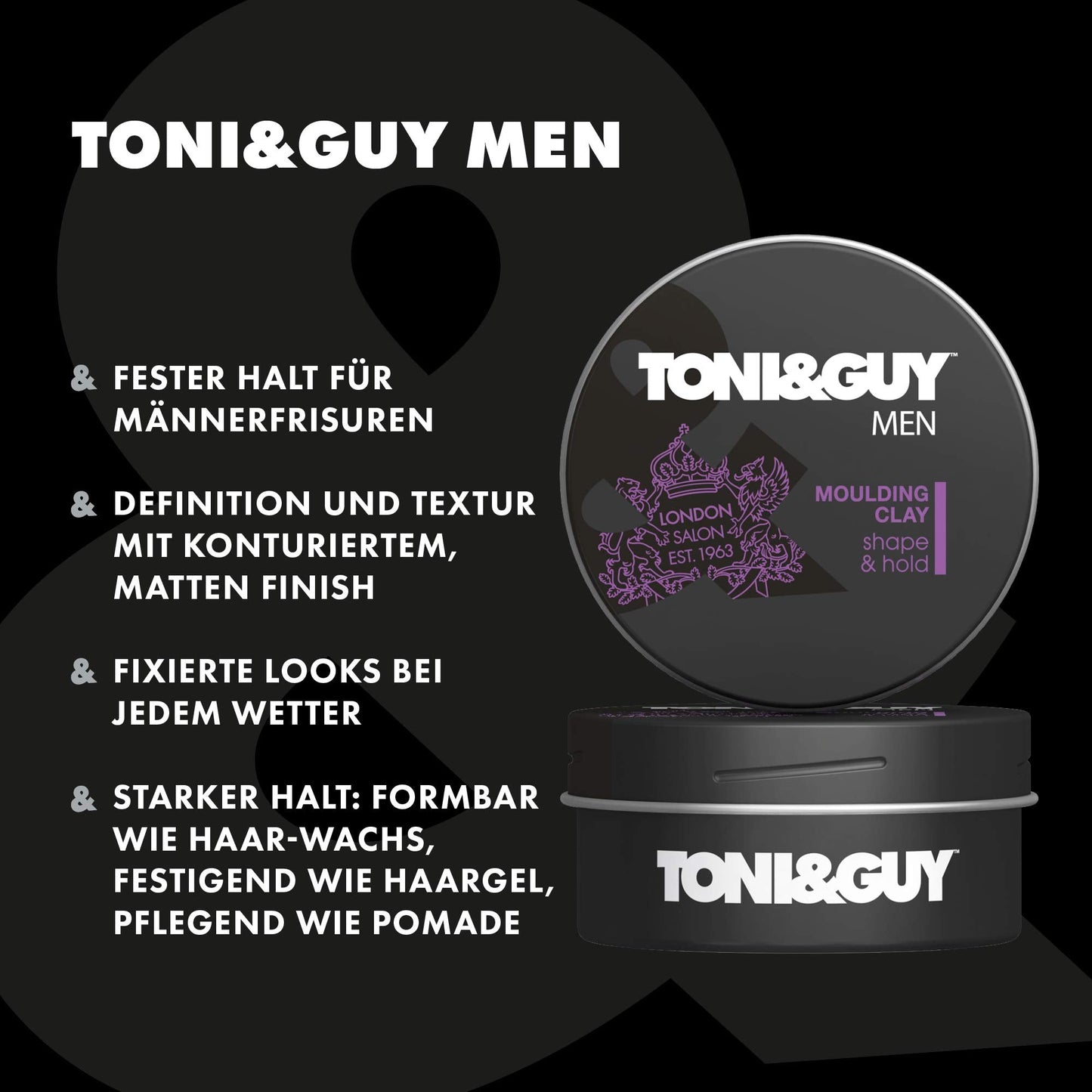 Toni & Guy Styling Clay for Men, 2.57 Ounce Beauty & Personal Care TONI&GUY