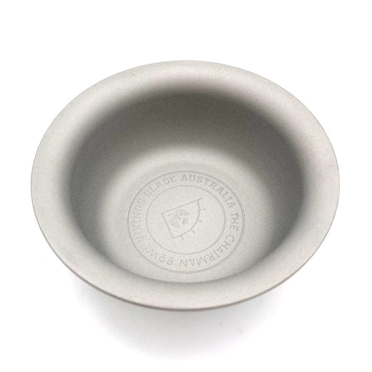 Vikings Blade Luxury Shaving Soap Bowl, Sandblasted Steel for Fast, Thick Lather, Unbreakable, Tactile Texture, Great for Standard Sized Pucks & Soaps Beauty and Personal Care Vikings Blade