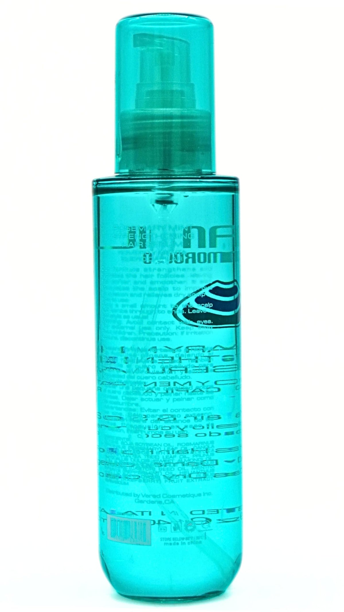 Argan Oil From Morocco Rosemary And Mint Strengthening Hair Serum | For Dry hair & Scalp, Green