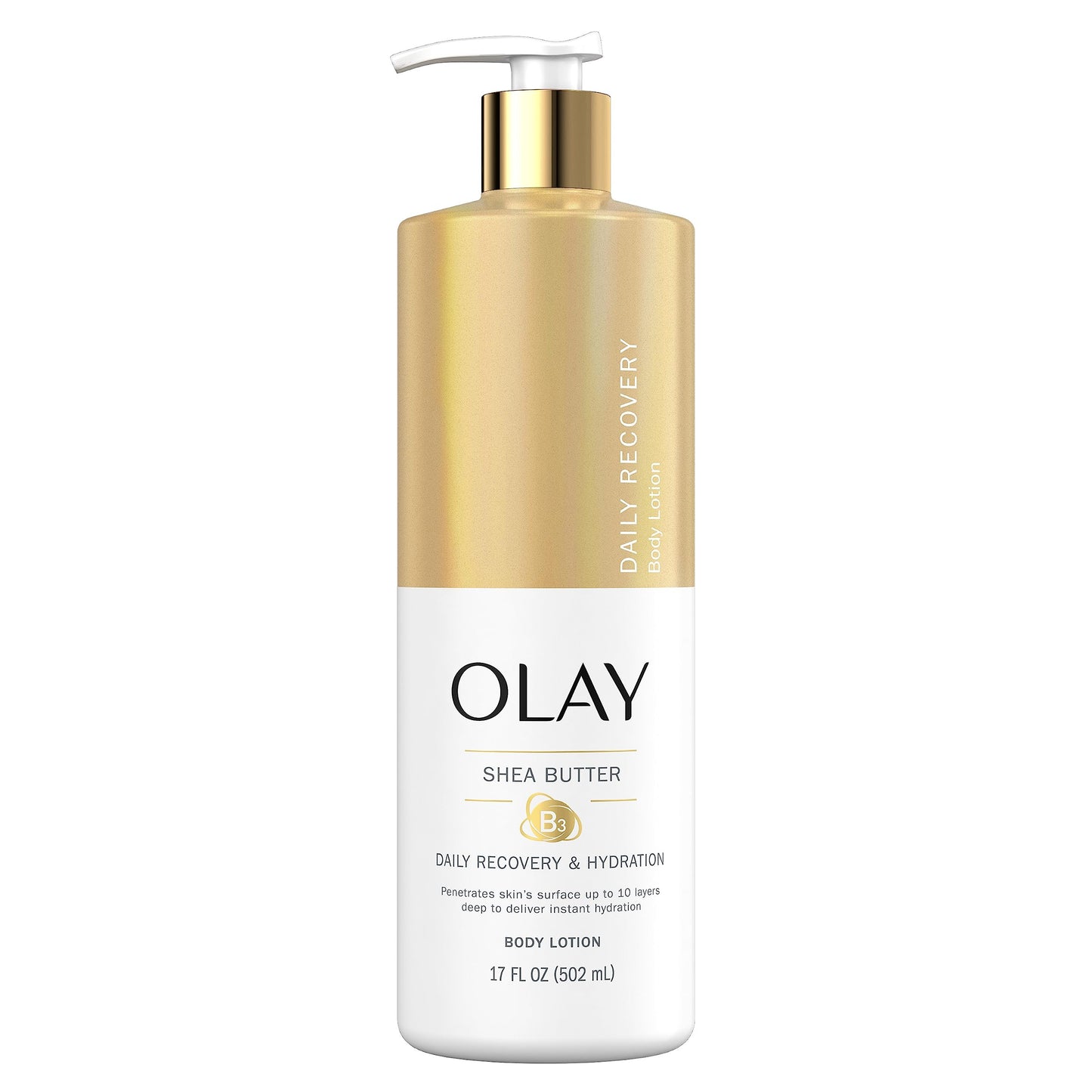 Olay, Daily Recovery & Hydration Body Lotion with Shea Butter, 17 Fl oz Beauty & Personal Care Olay
