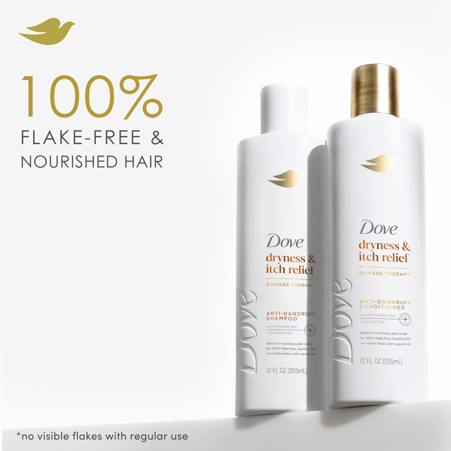 Dove DermaCare Scalp Dryness & Itch Relief Conditioner 12 oz (Pack of 4) Beauty & Personal Care Dove