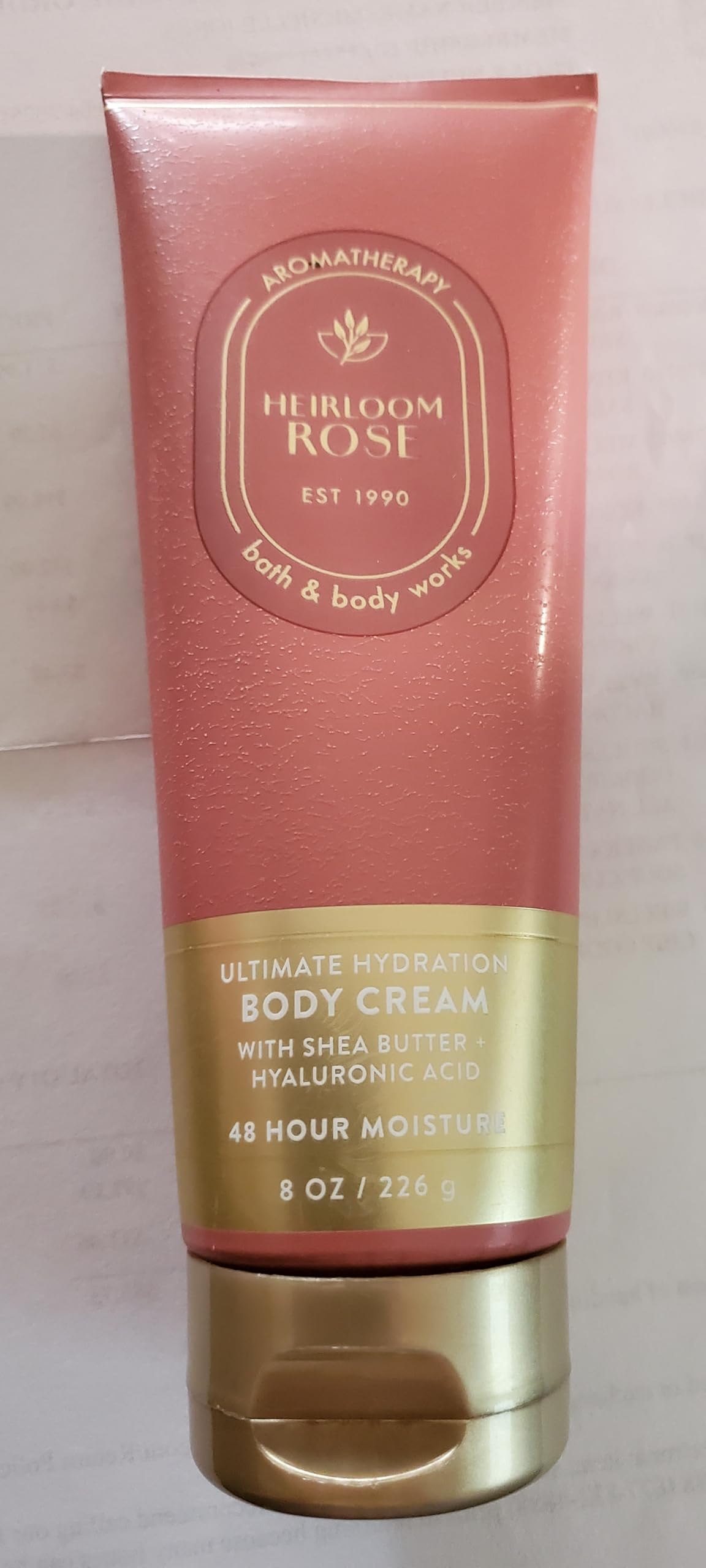 Bath & Body Works Aromatherapy Heirloom Rose Ultimate Hydration Body Cream 8 Ounces Pack of 2 Beauty & Personal Care Bath & Body Works