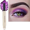 Metiplou Purple Eyeshadow Stick Eyeliner pencil For Eye Makeup Cream Shimmer Smooth Glitter Dark Light Matte Single Crayon Primer Palette Beauty & Personal Care Metiplou