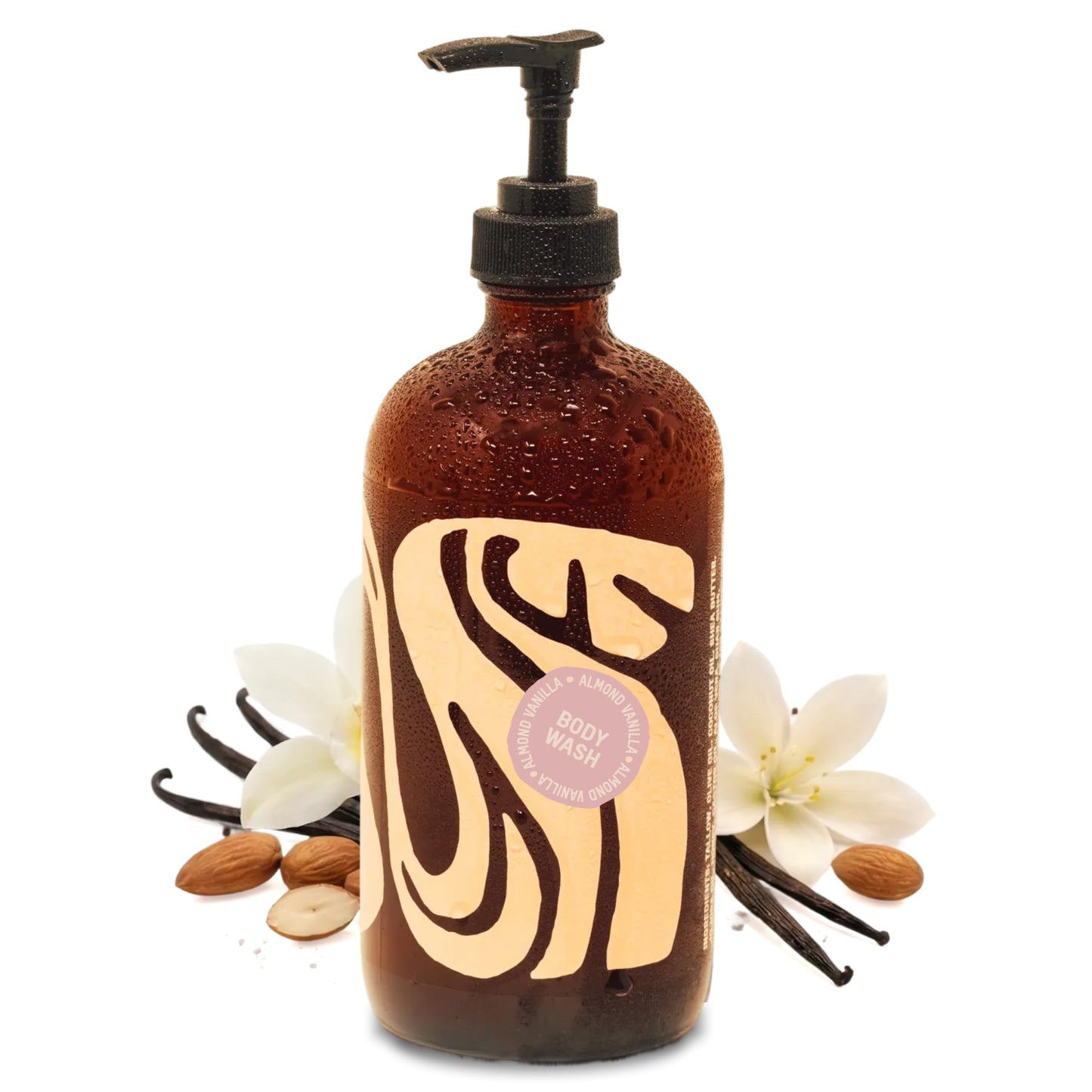 Local Revival Tallow and Honey Body Wash - Almond Vanilla - Beef Tallow with Honey, Olive Oil, Shea Butter and Jojoba Oil - Moisturizing Body Wash Beauty & Personal Care Local Revival