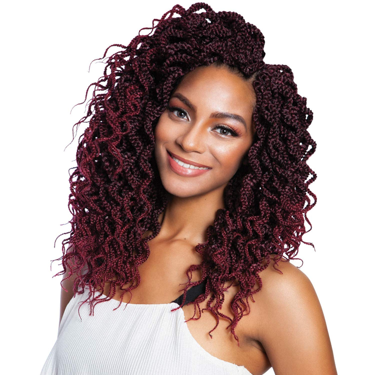 MULTI PACK DEALS! Mane Concept Synthetic Hair Crochet Braids 2X Wanda Box Braid 12" (1-PACK, 1B)