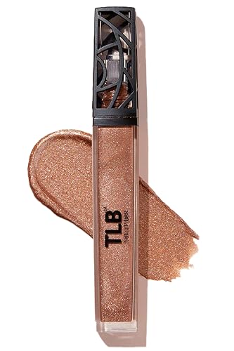 The Lip Bar - Lip Gloss, Goddess (Golden Bronze Shimmer) - Gloss Up Sheer Finish - Smooth, Not Sticky Formula - Coconut Oil, Olive Oil, Argan Oil & Beauty & Personal Care The Lip Bar