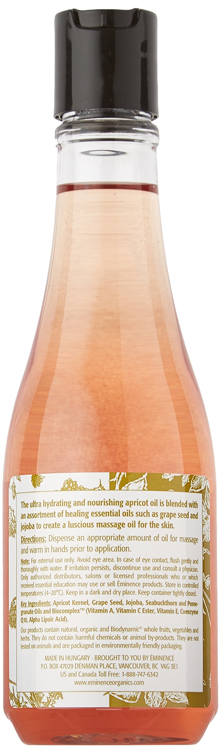 Eminence Organic Skincare Body Oil, Apricot, 8.2 Fluid Ounce Beauty & Personal Care Eminence