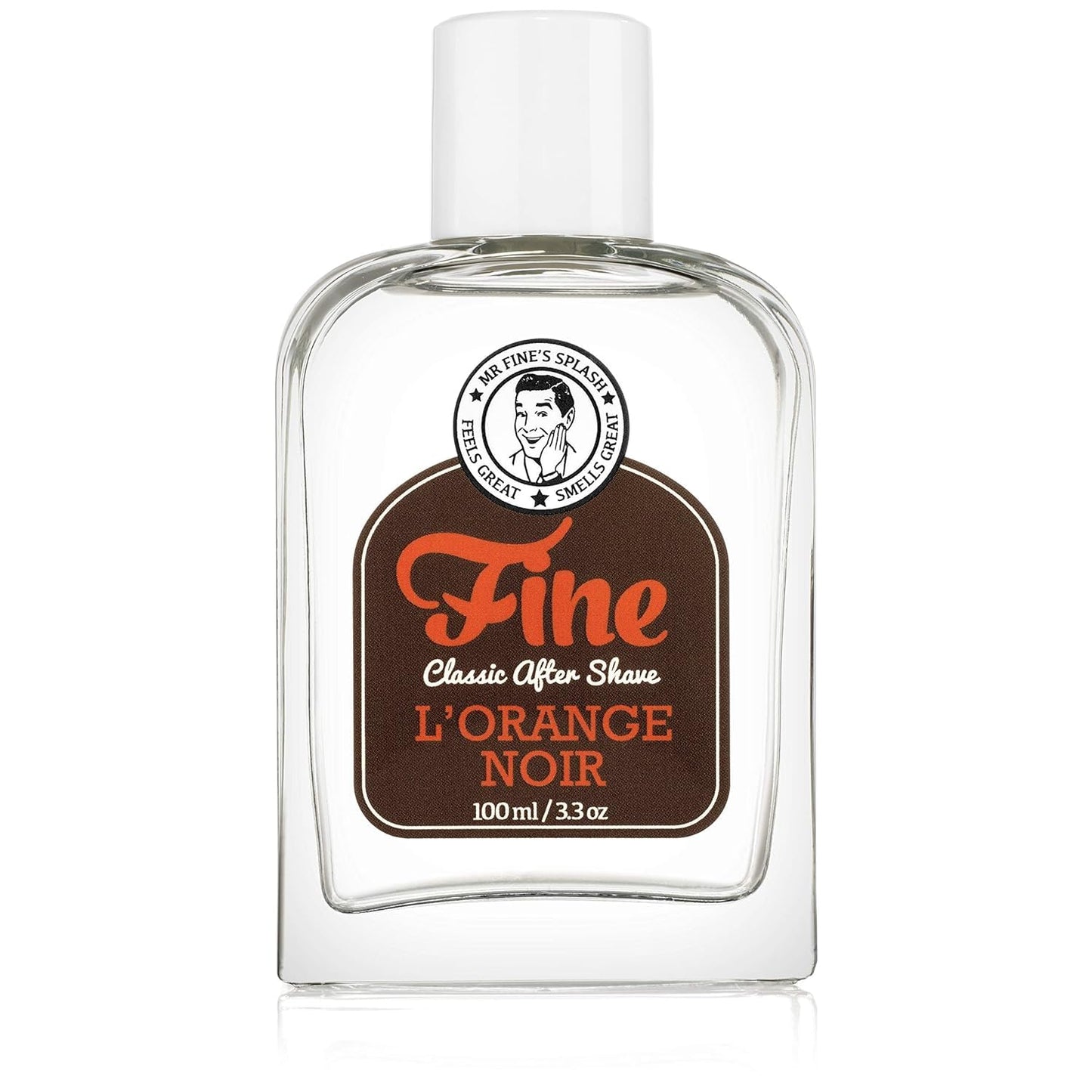 Fine Men's Aftershave - L'Orange Noir Fragrance, Soothing & Toning Post Shave Balm, Calms Razor Burn, Classic Barbershop Feel, Alcohol-Based Formula Beauty and Personal Care Fine