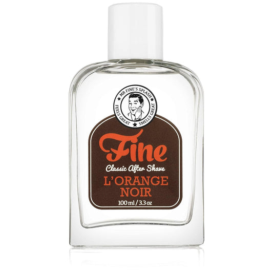 Fine Men's Aftershave - L'Orange Noir Fragrance, Soothing & Toning Post Shave Balm, Calms Razor Burn, Classic Barbershop Feel, Alcohol-Based Formula Beauty and Personal Care Fine