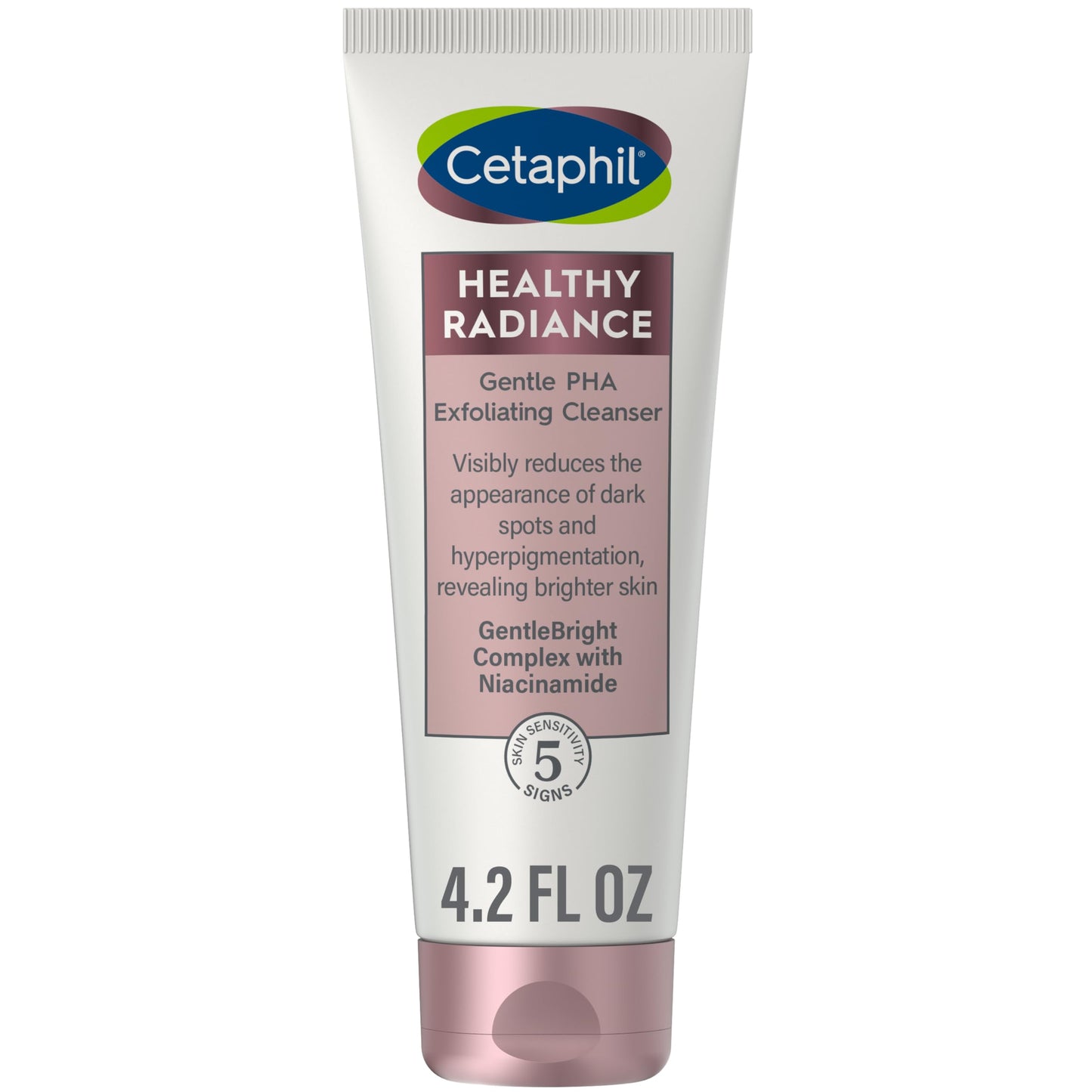 Cetaphil Face Wash, Healthy Radiance Gentle Exfoliating Cleanser, Visibly Reduces Look of Dark Spots and Hyperpigmentation, Designed for Sensitive Beauty & Personal Care Cetaphil
