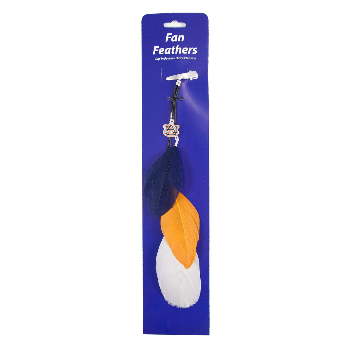 Littlearth NCAA Auburn Tigers Feather Hair Clip