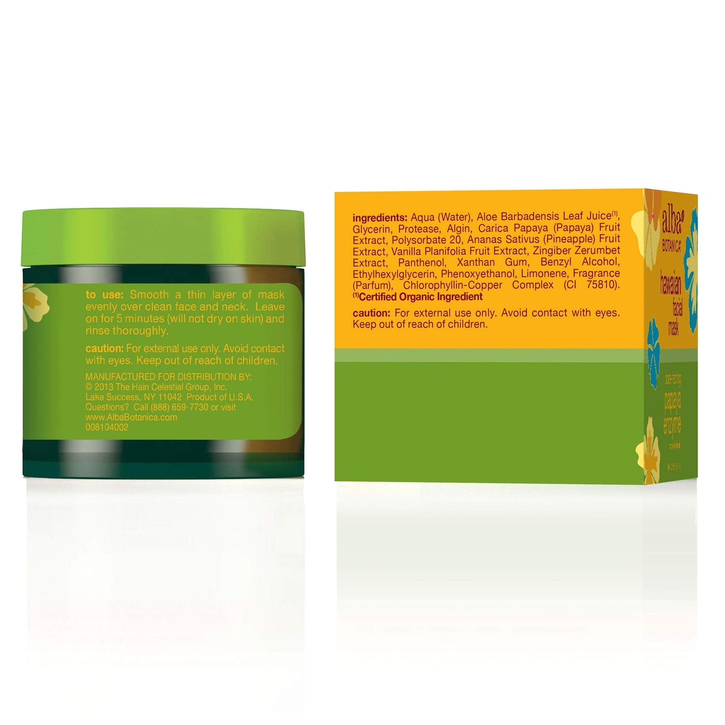 Alba Botanica - 151784 Facial Mask, Papaya Enzyme 3 oz Beauty & Personal Care Alba Botanica