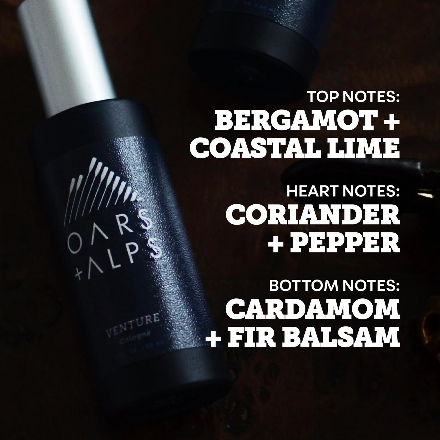 Oars + Alps Venture Mens Cologne and Body Spray, Travel Size Cologne for Men Body Spray, Citrus & Herbal Fragrance, Scented with Bergamont, Coastal Beauty & Personal Care Oars + Alps