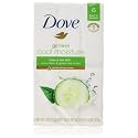 Dove Go Fresh Cool Moisture Beauty Bars, 4 oz bars, 2 ea (Pack of 3) Beauty & Personal Care Dove