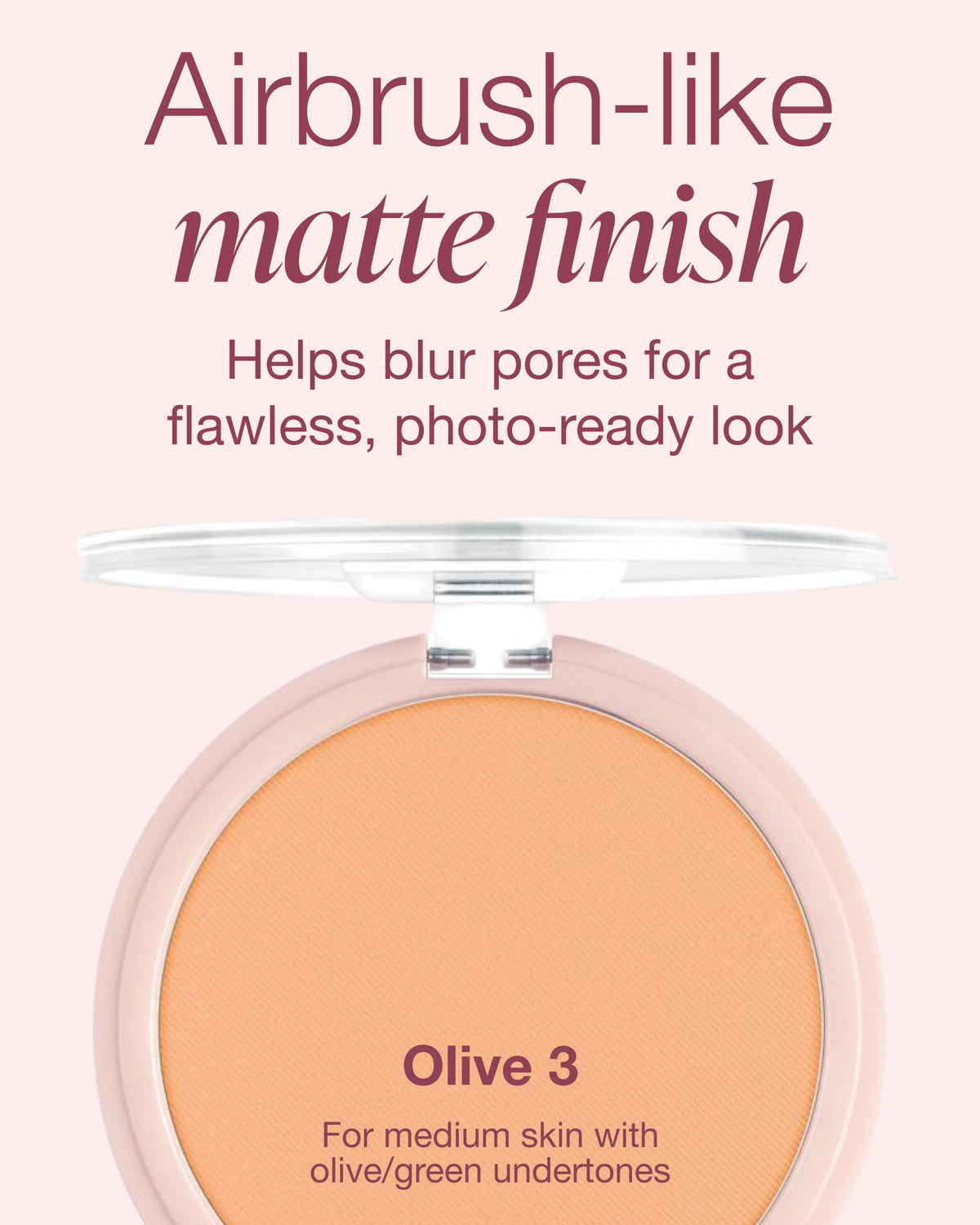 Mineral Fusion Pressed Powder Foundation (Olive 3)
