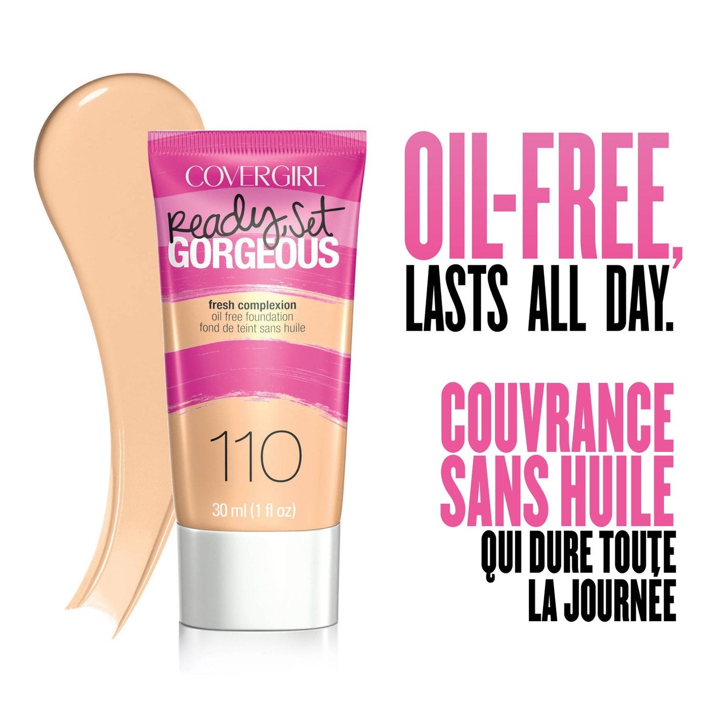 COVERGIRL Ready Set Gorgeous Foundation Soft Sable 320, 1 oz (packaging may vary) Beauty & Personal Care COVERGIRL