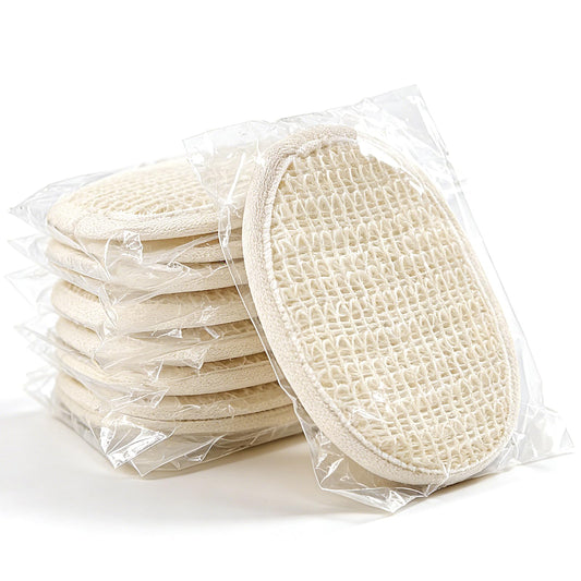 Ttarxug Individually Wrapped Loofah,Luffas,Bath Loofah,Natural Loofah,Body Loofah,Shower Loofah,Loofah Exfoliating Body Scrubber Pads,Travel Loofah Beauty and Personal Care Ttarxug